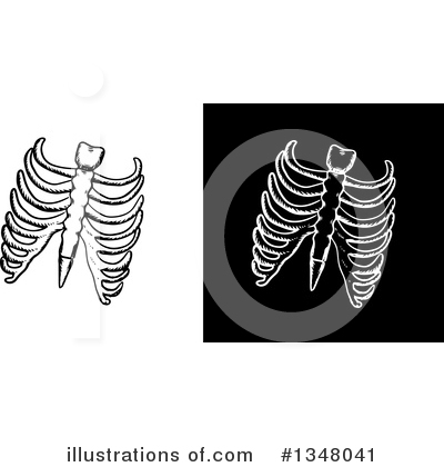 Royalty-Free (RF) Ribs Clipart Illustration by Vector Tradition SM - Stock Sample #1348041