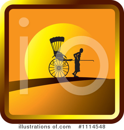 Rickshaws Clipart #1114548 by Lal Perera