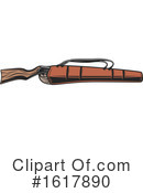 Rifle Clipart #1617890 by Vector Tradition SM