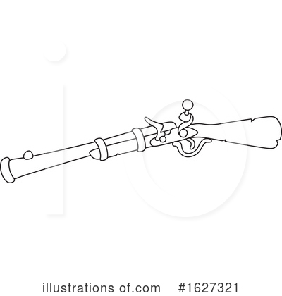 Royalty-Free (RF) Rifle Clipart Illustration by Alex Bannykh - Stock Sample #1627321
