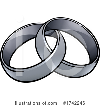 Wedding Ring Clipart #1742246 by AtStockIllustration