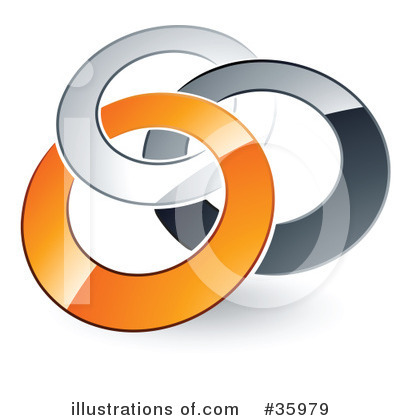 Royalty-Free (RF) Rings Clipart Illustration by beboy - Stock Sample #35979