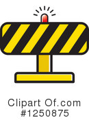 Road Block Clipart #1250875 by Lal Perera