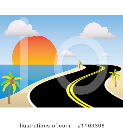 Royalty-Free (RF) Road Clipart Illustration by Andrei Marincas - Stock Sample #1103306