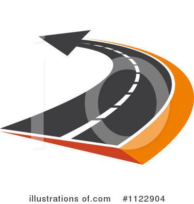 Royalty-Free (RF) Road Clipart Illustration by Vector Tradition SM - Stock Sample #1122904