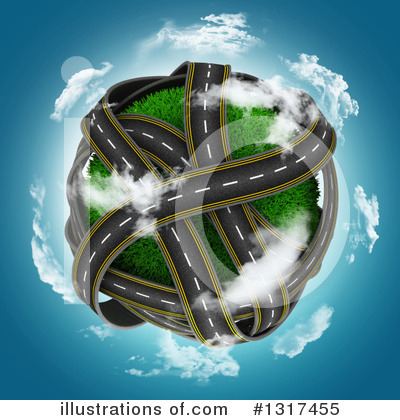 Road Clipart #1317455 by KJ Pargeter