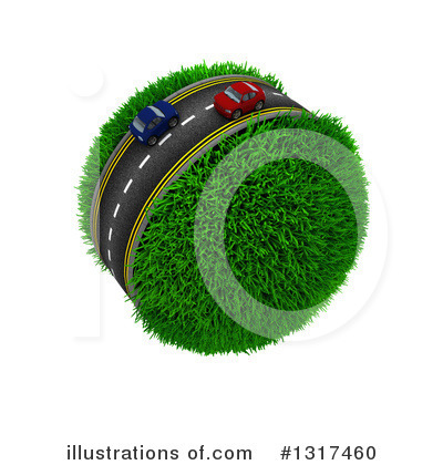 Royalty-Free (RF) Road Clipart Illustration by KJ Pargeter - Stock Sample #1317460