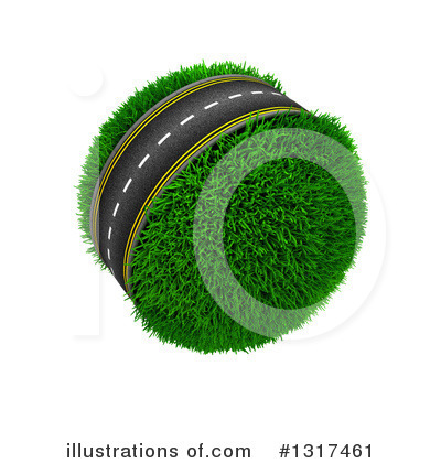 Royalty-Free (RF) Road Clipart Illustration by KJ Pargeter - Stock Sample #1317461