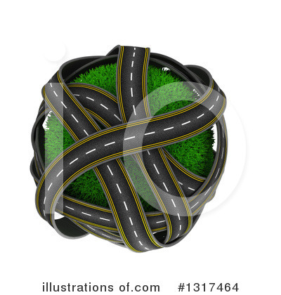 Road Clipart #1317464 by KJ Pargeter