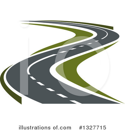 Royalty-Free (RF) Road Clipart Illustration by Vector Tradition SM - Stock Sample #1327715