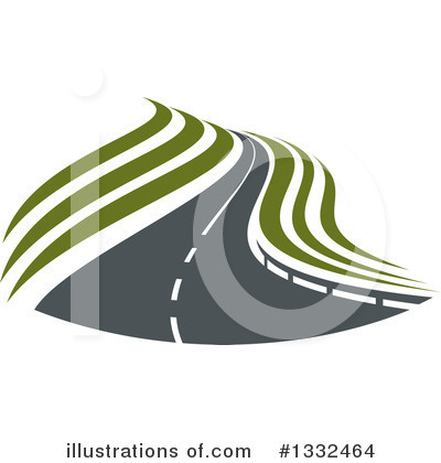 Royalty-Free (RF) Road Clipart Illustration by Vector Tradition SM - Stock Sample #1332464