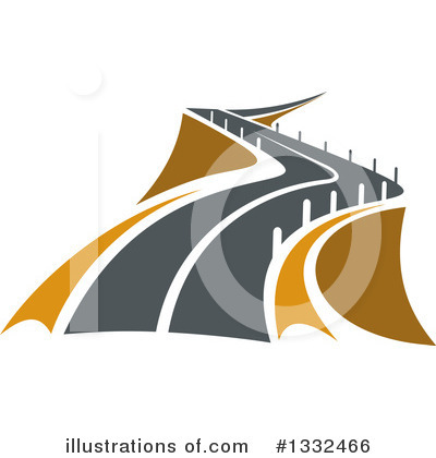 Royalty-Free (RF) Road Clipart Illustration by Vector Tradition SM - Stock Sample #1332466