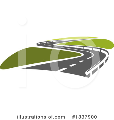 Royalty-Free (RF) Road Clipart Illustration by Vector Tradition SM - Stock Sample #1337900