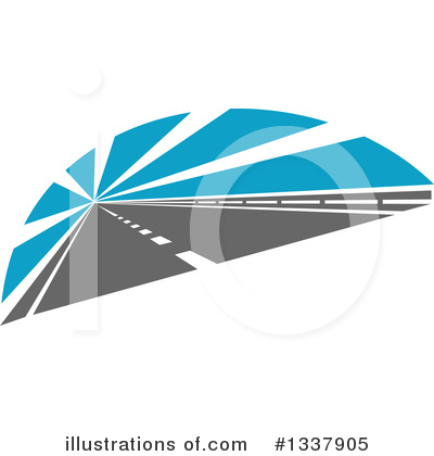 Royalty-Free (RF) Road Clipart Illustration by Vector Tradition SM - Stock Sample #1337905