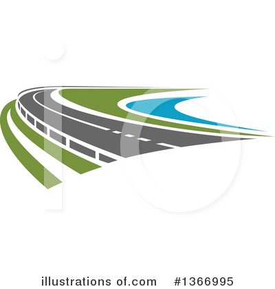 Road Clipart #1366995 by Vector Tradition SM