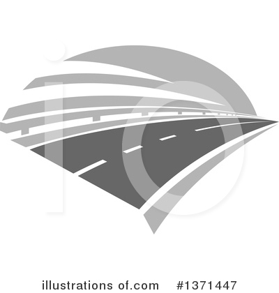 Royalty-Free (RF) Road Clipart Illustration by Vector Tradition SM - Stock Sample #1371447