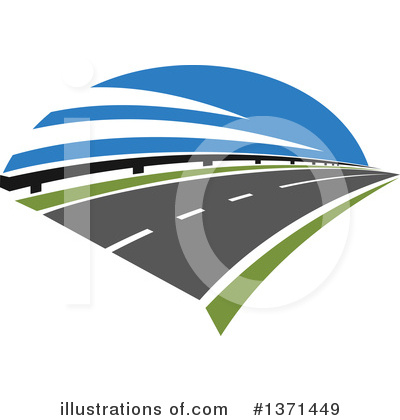 Royalty-Free (RF) Road Clipart Illustration by Vector Tradition SM - Stock Sample #1371449