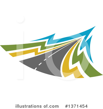 Royalty-Free (RF) Road Clipart Illustration by Vector Tradition SM - Stock Sample #1371454