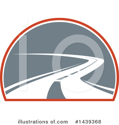 Royalty-Free (RF) Road Clipart Illustration by Vector Tradition SM - Stock Sample #1439368