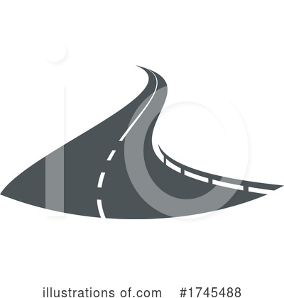 Royalty-Free (RF) Road Clipart Illustration by Vector Tradition SM - Stock Sample #1745488