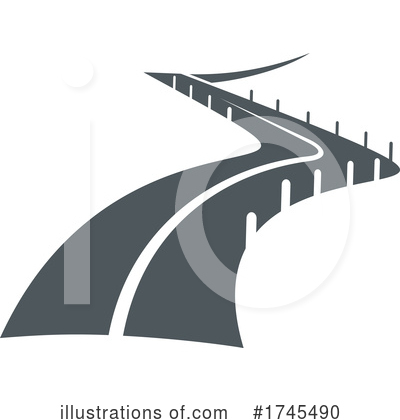 Royalty-Free (RF) Road Clipart Illustration by Vector Tradition SM - Stock Sample #1745490