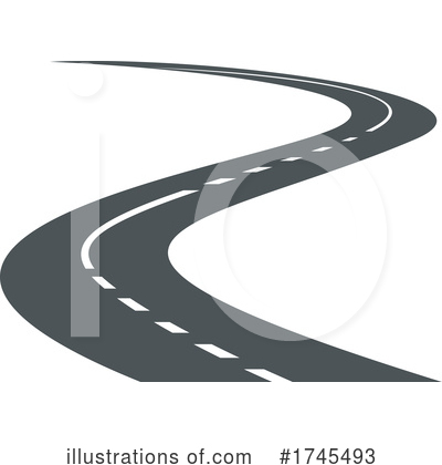 Royalty-Free (RF) Road Clipart Illustration by Vector Tradition SM - Stock Sample #1745493