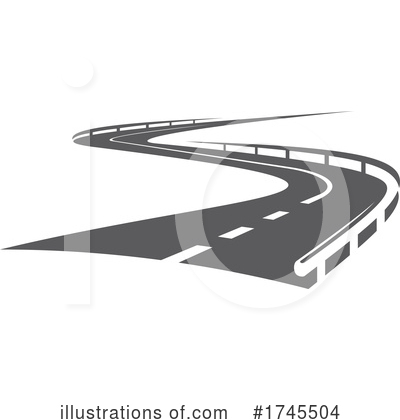 Royalty-Free (RF) Road Clipart Illustration by Vector Tradition SM - Stock Sample #1745504