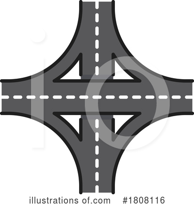 Royalty-Free (RF) Road Clipart Illustration by Vector Tradition SM - Stock Sample #1808116