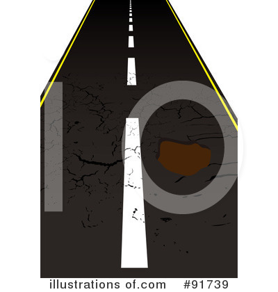 Royalty-Free (RF) Road Clipart Illustration by michaeltravers - Stock Sample #91739