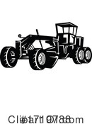 Road Grader Clipart #1719788 by patrimonio