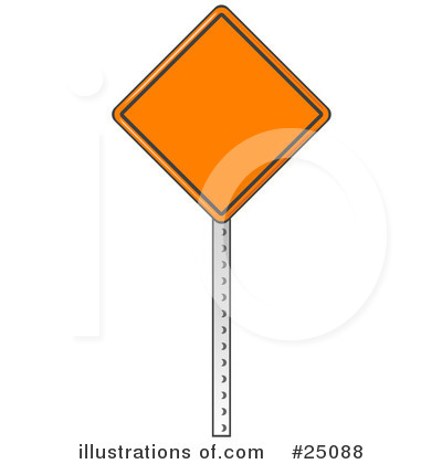 Royalty-Free (RF) Road Work Clipart Illustration by Leo Blanchette - Stock Sample #25088