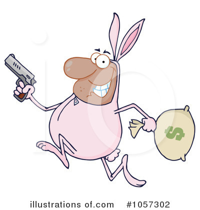 Royalty-Free (RF) Robber Clipart Illustration by Hit Toon - Stock Sample #1057302