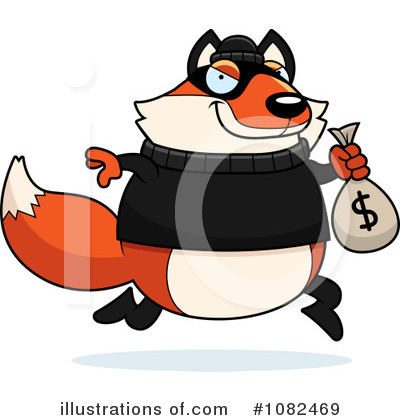 Royalty-Free (RF) Robber Clipart Illustration by Cory Thoman - Stock Sample #1082469
