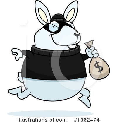 Royalty-Free (RF) Robber Clipart Illustration by Cory Thoman - Stock Sample #1082474