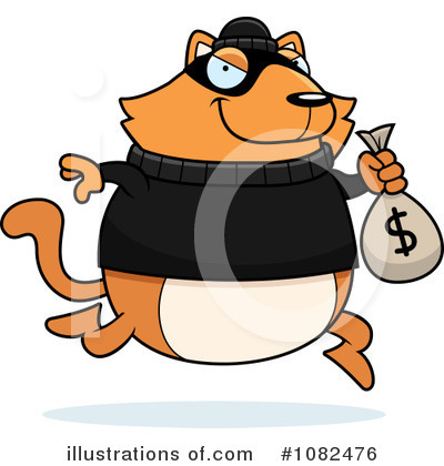 Royalty-Free (RF) Robber Clipart Illustration by Cory Thoman - Stock Sample #1082476