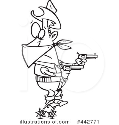 Royalty-Free (RF) Robber Clipart Illustration by toonaday - Stock Sample #442771