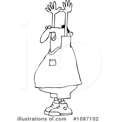 Royalty-Free (RF) Robbery Clipart Illustration by djart - Stock Sample #1087102