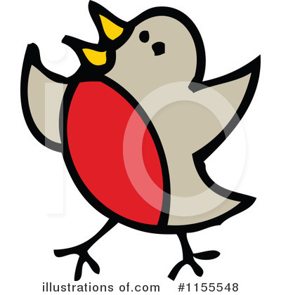 Royalty-Free (RF) Robin Clipart Illustration by lineartestpilot - Stock Sample #1155548