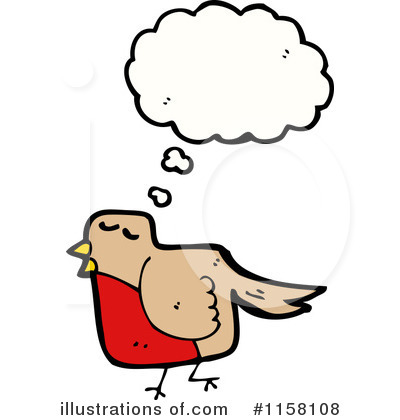 Royalty-Free (RF) Robin Clipart Illustration by lineartestpilot - Stock Sample #1158108