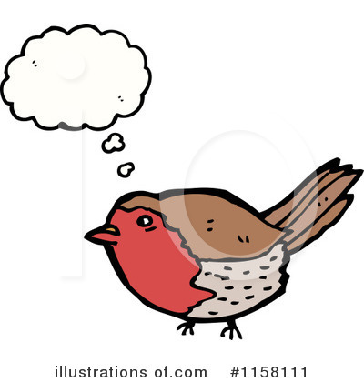 Royalty-Free (RF) Robin Clipart Illustration by lineartestpilot - Stock Sample #1158111