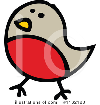 Royalty-Free (RF) Robin Clipart Illustration by lineartestpilot - Stock Sample #1162123
