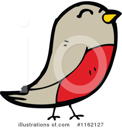 Royalty-Free (RF) Robin Clipart Illustration by lineartestpilot - Stock Sample #1162127