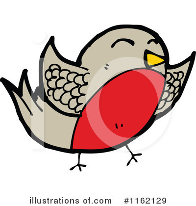 Royalty-Free (RF) Robin Clipart Illustration by lineartestpilot - Stock Sample #1162129