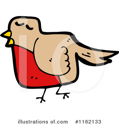 Royalty-Free (RF) Robin Clipart Illustration by lineartestpilot - Stock Sample #1162133