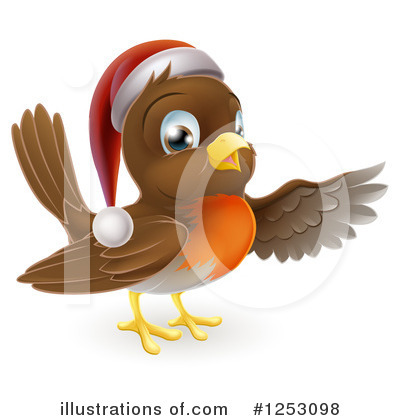 Royalty-Free (RF) Robin Clipart Illustration by AtStockIllustration - Stock Sample #1253098