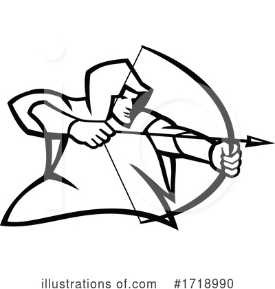 Royalty-Free (RF) Robin Hood Clipart Illustration by patrimonio - Stock Sample #1718990
