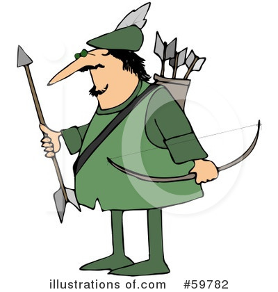 Robin Hood Clipart #59782 by djart