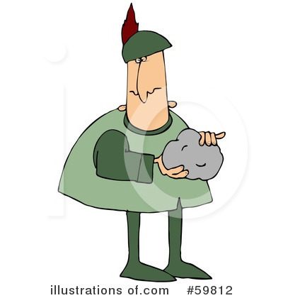 Royalty-Free (RF) Robin Hood Clipart Illustration by djart - Stock Sample #59812
