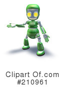 Robot Character Clipart #210961 by AtStockIllustration