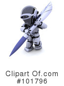Robot Clipart #101796 by KJ Pargeter